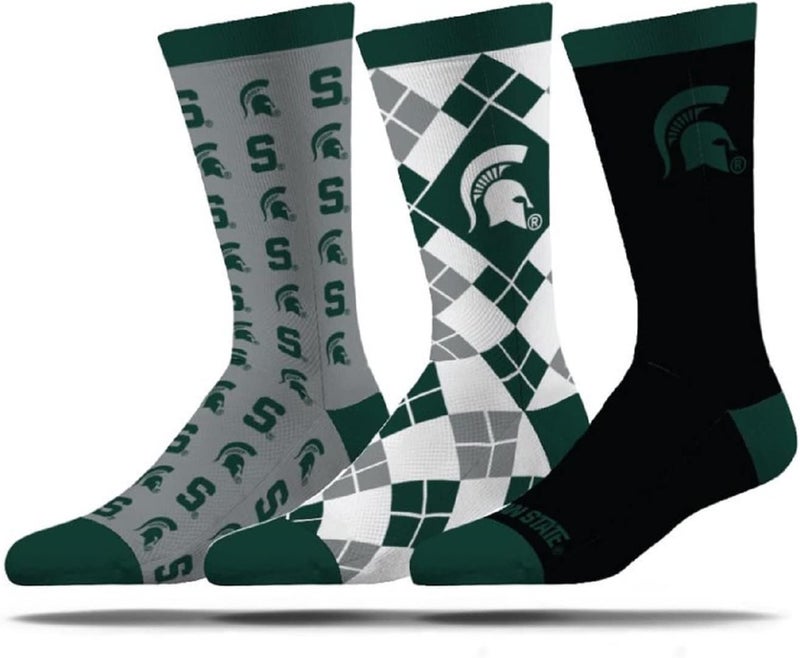 Strideline Store Mens NCAA Dress Socks- The Executive 3 Pack-One Size Fits Most - Image 1